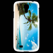 Coque Samsung Galaxy S4 Belle plage ensoleillée 1