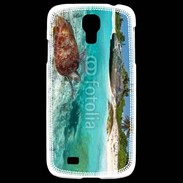 Coque Samsung Galaxy S4 Belle plage avec tortue
