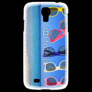 Coque Samsung Galaxy S4 Lunettes sur la plage