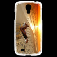 Coque Samsung Galaxy S4 Couché de soleil agréable sur la plage