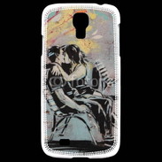 Coque Samsung Galaxy S4 Kiss graffiti