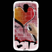 Coque Samsung Galaxy S4 Love graffiti