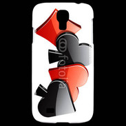 Coque Samsung Galaxy S4 Carte à jouer 