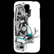 Coque Samsung Galaxy S4 Vintage moto Harley