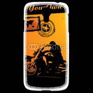Coque Samsung Galaxy S4 motorcycle rider background