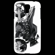 Coque Samsung Galaxy S4 Tuning moto noire