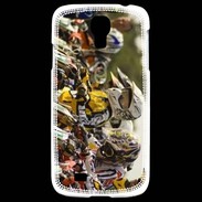 Coque Samsung Galaxy S4 Départ course de Motocross
