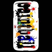 Coque Samsung Galaxy S4 Paintball logo 1