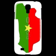 Coque Samsung Galaxy S4 drapeau Burkina Fasso