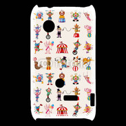 Coque Sony Xperia Typo Fond de cirque