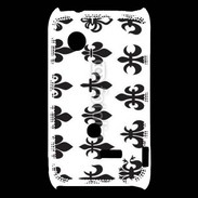 Coque Sony Xperia Typo Symbole Fleur de Lys 