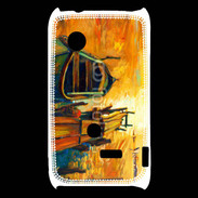 Coque Sony Xperia Typo Peinture de bateau