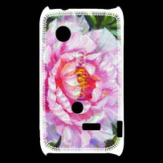 Coque Sony Xperia Typo Fleur en peinture