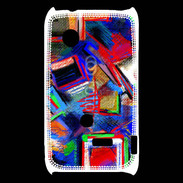 Coque Sony Xperia Typo Peinture abstraite 2