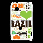 Coque Sony Xperia Typo I love Brésil