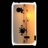 Coque Sony Xperia Typo Hélicoptère Apache de nuit