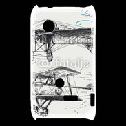 Coque Sony Xperia Typo Vintage Aircraft
