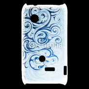 Coque Sony Xperia Typo Fond tribal bleu