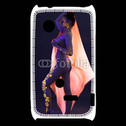 Coque Sony Xperia Typo Tatouage sexy en or