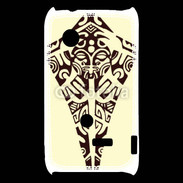 Coque Sony Xperia Typo Tatouage Maori 6