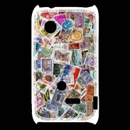 Coque Sony Xperia Typo Patchwork de timbres