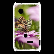Coque Sony Xperia Typo Fleur et papillon