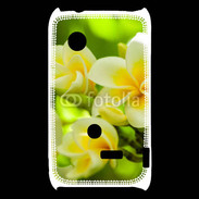 Coque Sony Xperia Typo Fleurs Frangipane