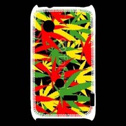 Coque Sony Xperia Typo Fond de cannabis coloré