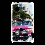 Coque Sony Xperia Typo Voiture rétro à Miami