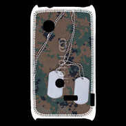 Coque Sony Xperia Typo plaque d'identité soldat américain