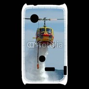Coque Sony Xperia Typo Hélicoptère bombardier d'eau