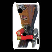 Coque Sony Xperia Typo Fusil de chasse et couteau