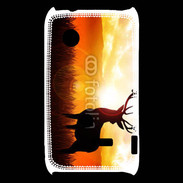 Coque Sony Xperia Typo Silhouette d'un cerf 5