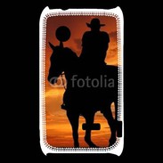 Coque Sony Xperia Typo Silhouette de cowboy