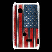 Coque Sony Xperia Typo USA Grunge drapeau