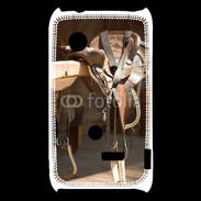 Coque Sony Xperia Typo Selle de cowboy