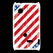 Coque Sony Xperia Typo USA texture vintage