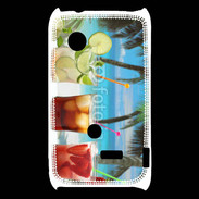 Coque Sony Xperia Typo Cocktail sur la plage