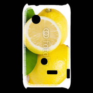 Coque Sony Xperia Typo Citron jaune