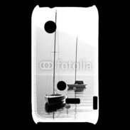 Coque Sony Xperia Typo Bateau sur un lac