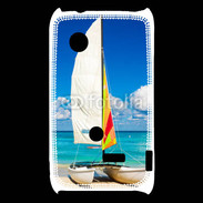 Coque Sony Xperia Typo Bateau plage de Cuba