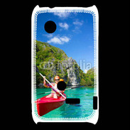 Coque Sony Xperia Typo Kayak dans un lagon