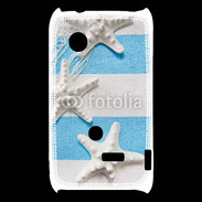 Coque Sony Xperia Typo La mer en bleu et blanc