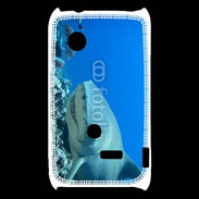 Coque Sony Xperia Typo Requin citron