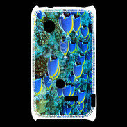 Coque Sony Xperia Typo Banc de poissons bleus