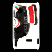 Coque Sony Xperia Typo Chiot joueur de tennis