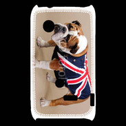 Coque Sony Xperia Typo Bulldog anglais en tenue