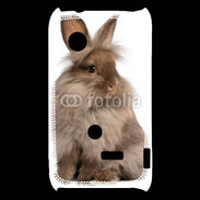 Coque Sony Xperia Typo Lapin marron