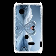 Coque Sony Xperia Typo Couple de Cygnes
