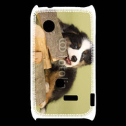 Coque Sony Xperia Typo Chiot bucheron